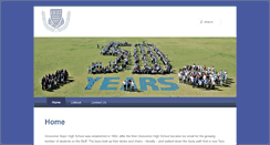 Desktop Screenshot of grosvenorboyshighschool.co.za